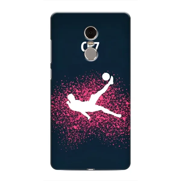 Чехол с рисунком «CR7 Удар» для Xiaomi Redmi Note 4