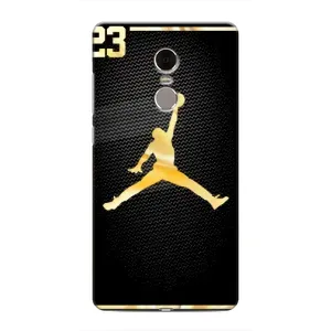 Силиконовый Чехол Nike Air Jordan на Редми Нот 4 (Джордан 23)