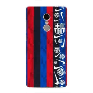 Чехол для Xiaomi Redmi Note 4 (Барселона) (Фанат Барсы)