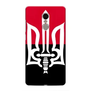 Чехлы УПА (Красно-Чёрный) на Xiaomi Redmi Note 4 (Герб Украины)