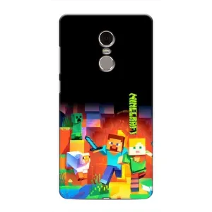 Чохли для Xiaomi Redmi Note 4 (Персонажі МайнКрафт) (Герой Майнкрафт)