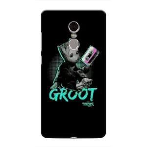 Чехол Супергерои Марвел на Редми Нот 4 (Groot)