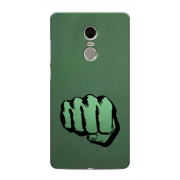 Чехол с рисунком «Халк» для Xiaomi Redmi Note 4
