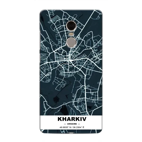 Чехол с рисунком «Харьков» для Xiaomi Redmi Note 4