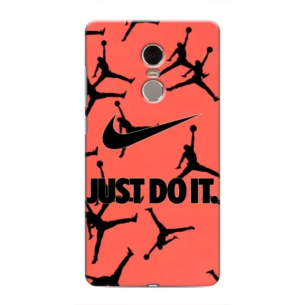Чехол с рисунком «Just Do It» для Xiaomi Redmi Note 4 Чехол с рисунком «Just Do It» для Xiaomi Redmi Note 4