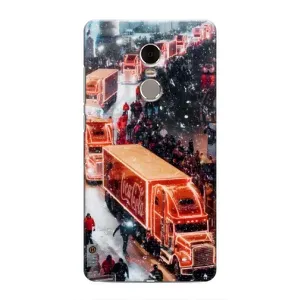 Чехлы на Новый Год Xiaomi Redmi Note 4 (Кока Кола)