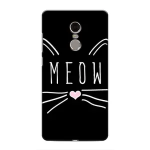Бампер з зображенням Котиків для Редмі Нот 4 (КОТИК MEOW)