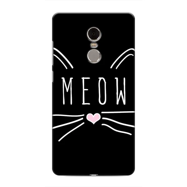 Чехол с рисунком «КОТИК MEOW» для Xiaomi Redmi Note 4 Чехол с рисунком «КОТИК MEOW» для Xiaomi Redmi Note 4