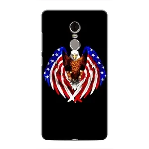 Чохол Прапор USA для Xiaomi Redmi Note 4 (Крила США)