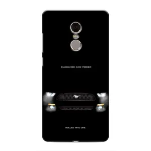 Чехлы с тематикой "Крутые машины" на Xiaomi Redmi Note 4 (Черный Land Rover)