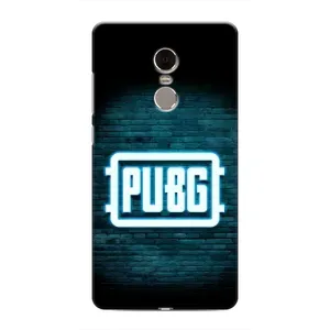 Чохол (TPU) з картинкою "Лого Пабг" на Редмі Нот 4 (Лого PUBG)