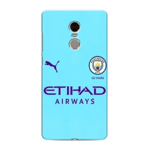 Силиконовые Чехлы принт Футбол на Xiaomi Redmi Note 4 (Man City)