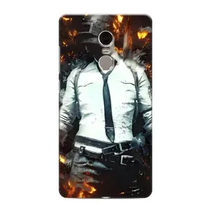 Чохол з картинкою "Герой Pubg" на Xiaomi Redmi Note 4 (Man Пубг)