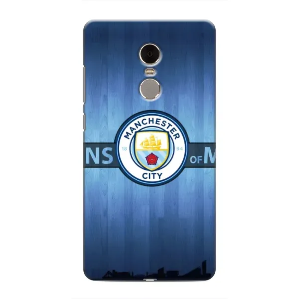Чехол с рисунком «ManCity» для Xiaomi Redmi Note 4