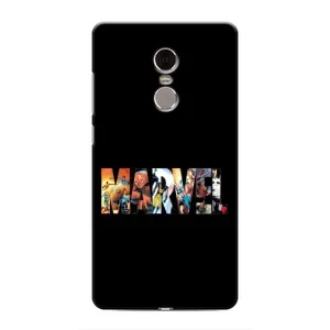 Силиконовый Чехол для Xiaomi Redmi Note 4 (MARVEL)