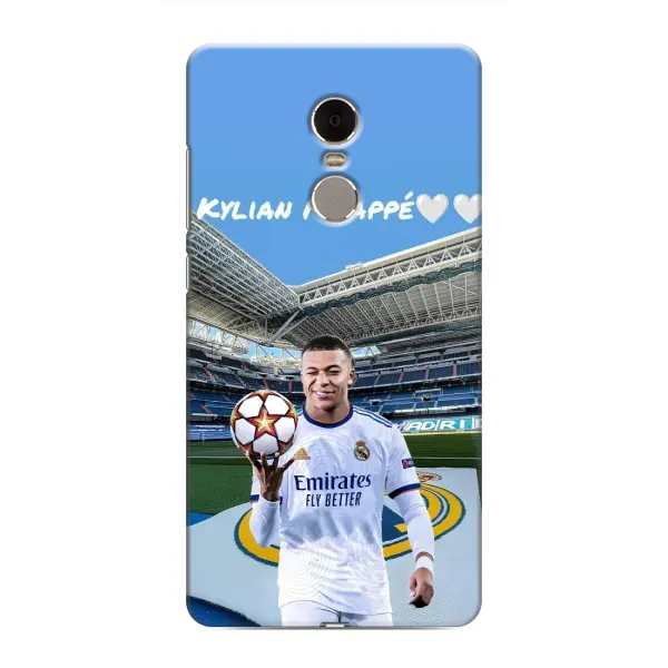 Чехол с рисунком «Mbappe Real» для Xiaomi Redmi Note 4