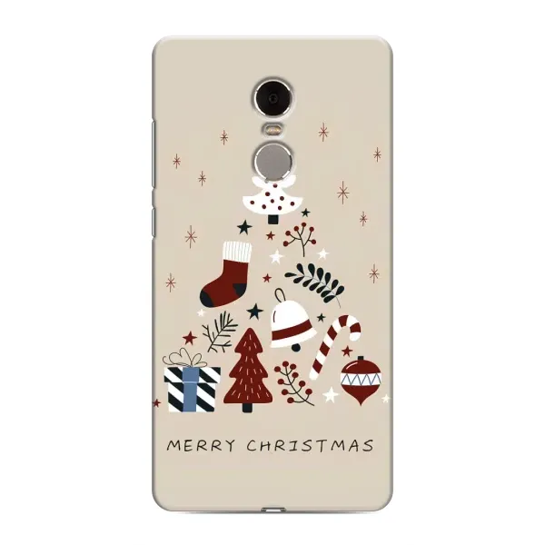 Чехол с рисунком «Merry Christmas» для Xiaomi Redmi Note 4 Чехол с рисунком «Merry Christmas» для Xiaomi Redmi Note 4
