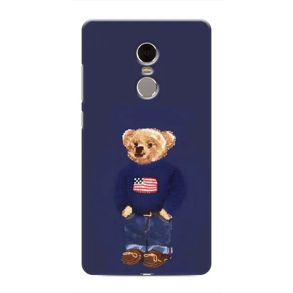 Чехол с рисунком «Мишка USA» для Xiaomi Redmi Note 4 Чехол с рисунком «Мишка USA» для Xiaomi Redmi Note 4