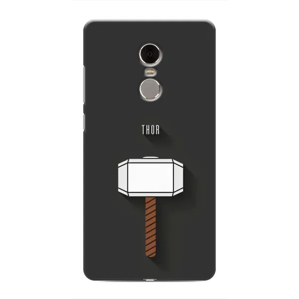 Чехол с рисунком «Молот Тора» для Xiaomi Redmi Note 4