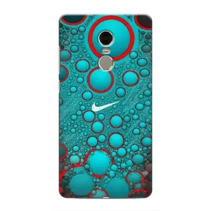 Силиконовый Чехол на Xiaomi Redmi Note 4 с картинкой Nike (Найк зеленый)