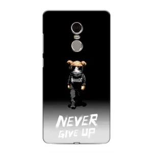 Чехлы Мишка Тедди для Редми Нот 4 (Never)