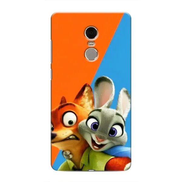 Чехол с рисунком «Ник и Хопс» для Xiaomi Redmi Note 4 Чехол с рисунком «Ник и Хопс» для Xiaomi Redmi Note 4