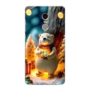 Чехлы на Новый Год Xiaomi Redmi Note 4 (Новогодний ведмеженок)