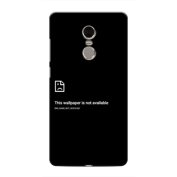 Чехол с рисунком «Ошибка» для Xiaomi Redmi Note 4 Чехол с рисунком «Ошибка» для Xiaomi Redmi Note 4