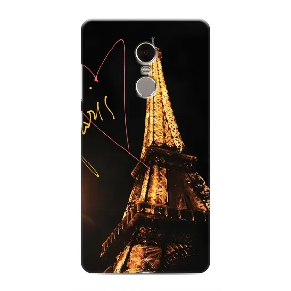 Чехол с рисунком «Paris» для Xiaomi Redmi Note 4 Чехол с рисунком «Paris» для Xiaomi Redmi Note 4