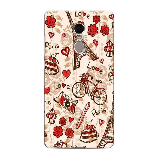 Чехол с рисунком «Париж мечта» для Xiaomi Redmi Note 4 Чехол с рисунком «Париж мечта» для Xiaomi Redmi Note 4