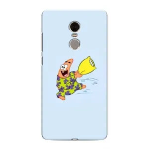 Чехлы с Патриком на Xiaomi Redmi Note 4 (Патрик с подушкой)