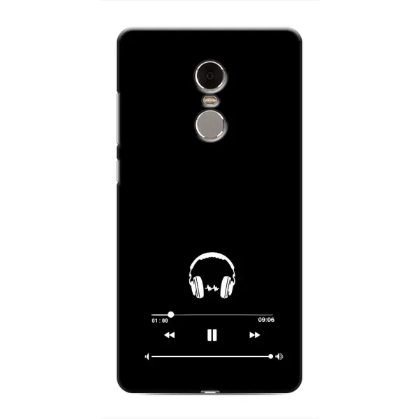 Чехол с рисунком «Плеер» для Xiaomi Redmi Note 4 Чехол с рисунком «Плеер» для Xiaomi Redmi Note 4