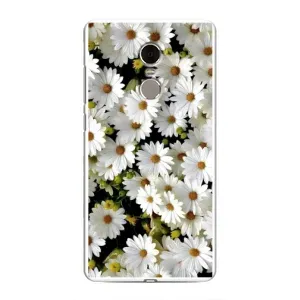 Чехол с ромашками на Xiaomi Redmi Note 4 (Рамка в ромашках)