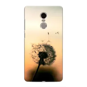 Силиконовый Чехол с одуванчиками на Xiaomi Redmi Note 4 (Роздумаханый одуванчик)