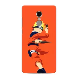 Чохли з принтом НАРУТО на Xiaomi Redmi Note 4 (Силует Наруто)