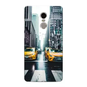 Силиконовый бампер (Работники) на Xiaomi Redmi Note 4 (Такси)