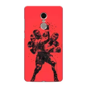 Чехлы с принтом Спортивная тематика для Xiaomi Redmi Note 4 (Тайсон Бокс)