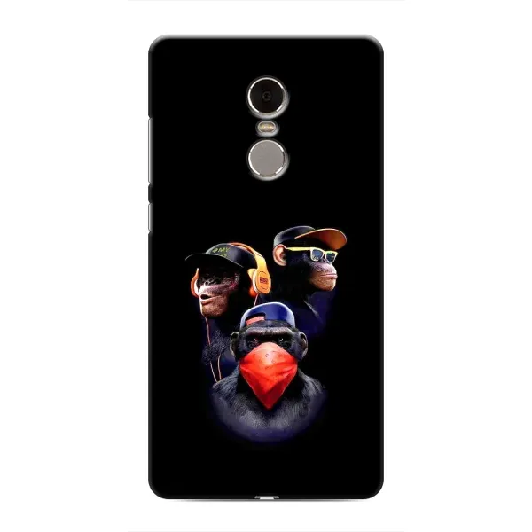 Чехол с рисунком «Три обезьяны» для Xiaomi Redmi Note 4 Чехол с рисунком «Три обезьяны» для Xiaomi Redmi Note 4