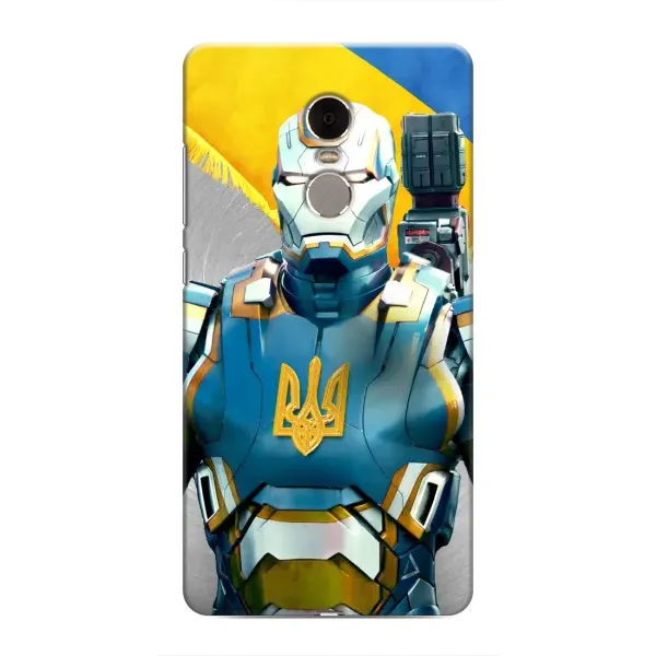 Чехол с рисунком «Украинский робокоп» для Xiaomi Redmi Note 4 Чехол с рисунком «Украинский робокоп» для Xiaomi Redmi Note 4
