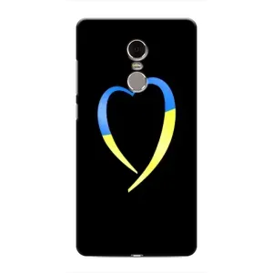 Силиконовый Чехол на Xiaomi Redmi Note 4 (Я-Украина) (Украинское сердце)