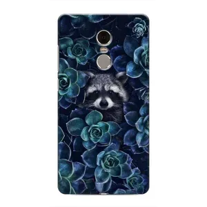 Силіконовий Чохол з Энотами на Xiaomi Redmi Note 4 (В квітах)