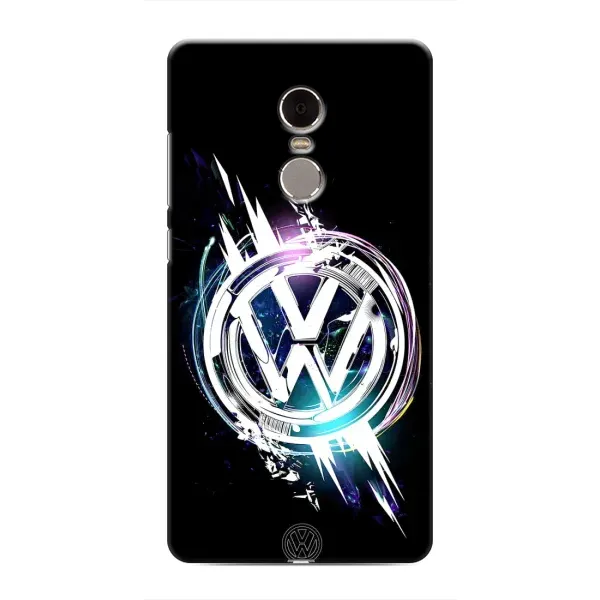 Чехол с рисунком «Volkswagen на черном» для Xiaomi Redmi Note 4 Чехол с рисунком «Volkswagen на черном» для Xiaomi Redmi Note 4
