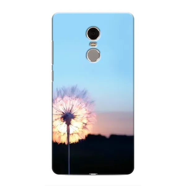 Чехол с рисунком «Закат с одуванчиком» для Xiaomi Redmi Note 4 Чехол с рисунком «Закат с одуванчиком» для Xiaomi Redmi Note 4