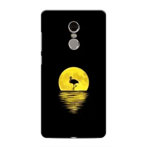 Летний Чехол на Xiaomi Redmi Note 4 (Желтый Закат)