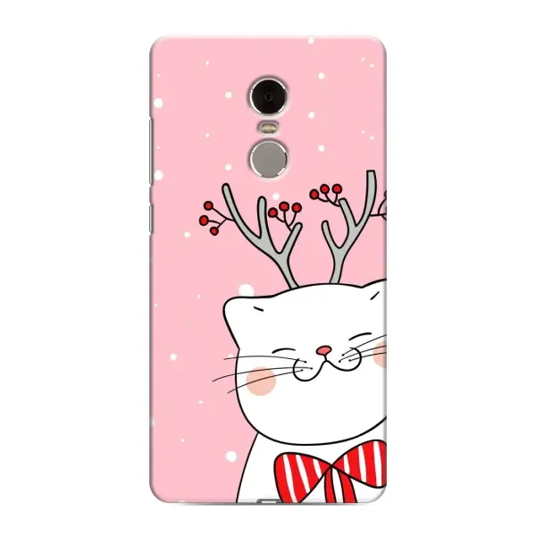 Чехол с рисунком «Зимний кот» для Xiaomi Redmi Note 4 Чехол с рисунком «Зимний кот» для Xiaomi Redmi Note 4