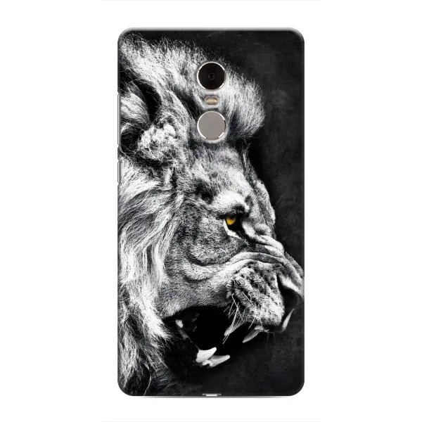 Чехол с рисунком «Злой ЛЕВ» для Xiaomi Redmi Note 4 Чехол с рисунком «Злой ЛЕВ» для Xiaomi Redmi Note 4