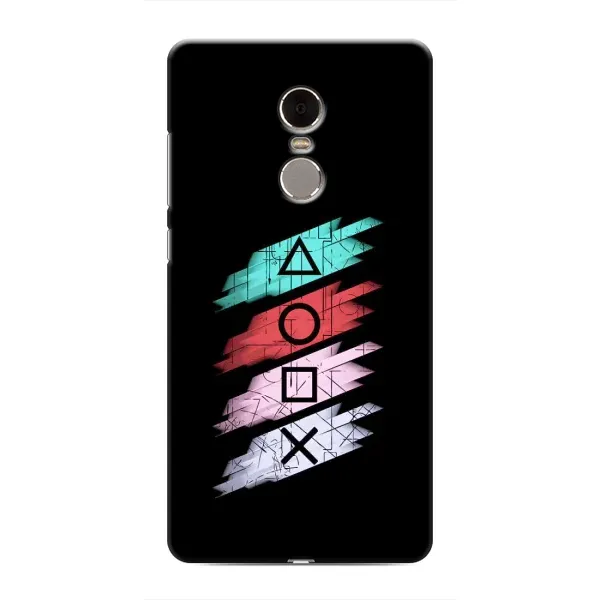 Чехол с рисунком «Значки Sony» для Xiaomi Redmi Note 4 Чехол с рисунком «Значки Sony» для Xiaomi Redmi Note 4