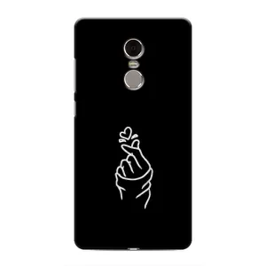 Чехлы (Знак сердечка) на Xiaomi Redmi Note 4 (Знак Сердечка)