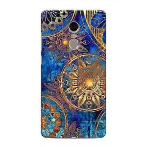 Чехлы со смыслом для Xiaomi Redmi Note 4 (Золотые узоры)