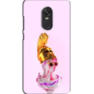 Чехол с Прикольным принтом на Xiaomi Redmi Note 4X (АРТ Статуя)
